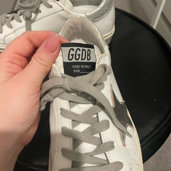 Women’s Golden Goose Hi Star Platform Sneakers Size 5 - Picture 6 of 10